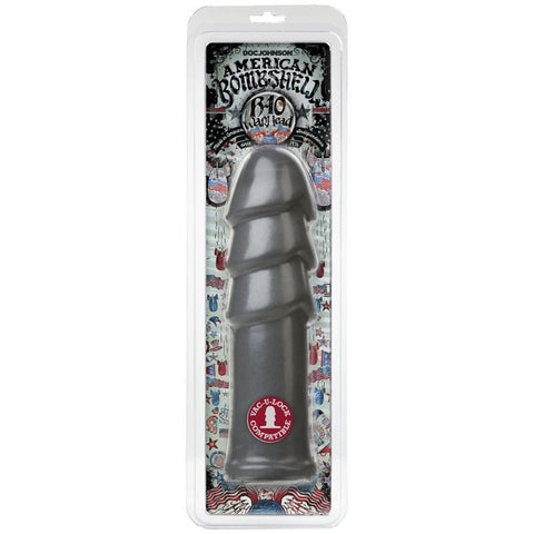 B-10 Warhead Anal Dildo Gun Metal by Doc Johnson - Anal Dildos