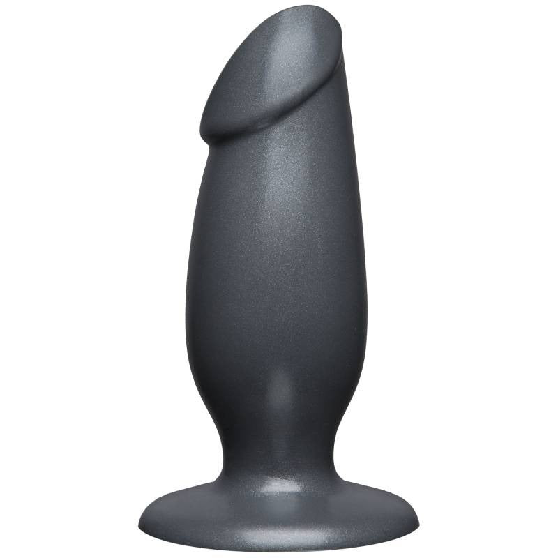 Fat Man Anal Plug Gun Metal by Doc Johnson - Butt Plugs
