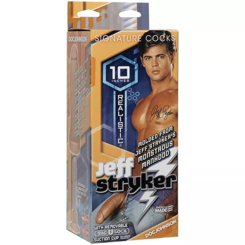 Signature Cocks Jeff Stryker Realistic Cock Vanilla - Realistic Dildos