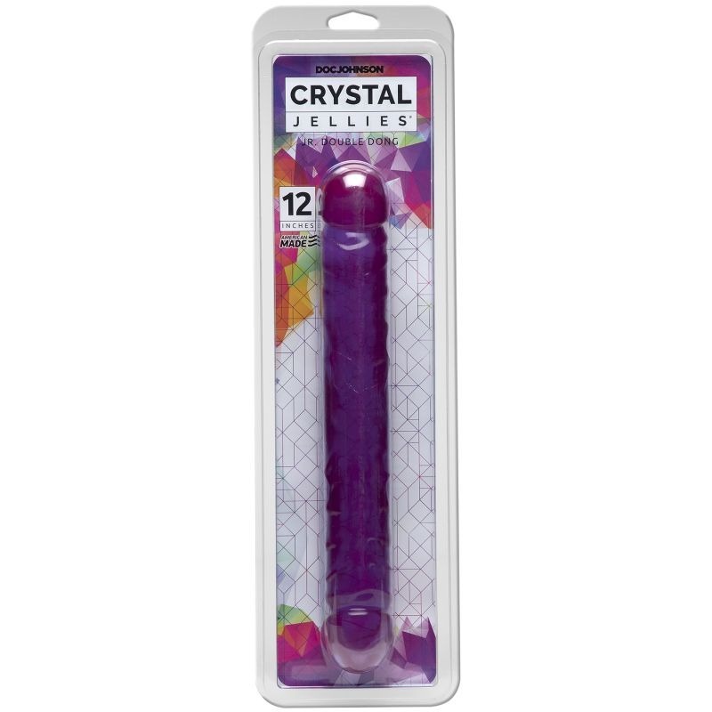 Jr. Double Dong Purple by Doc Johnson - Double Ender