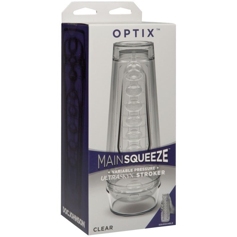 Optix Crystal Masturbator by Doc Johnson - Masturbators and Strokers