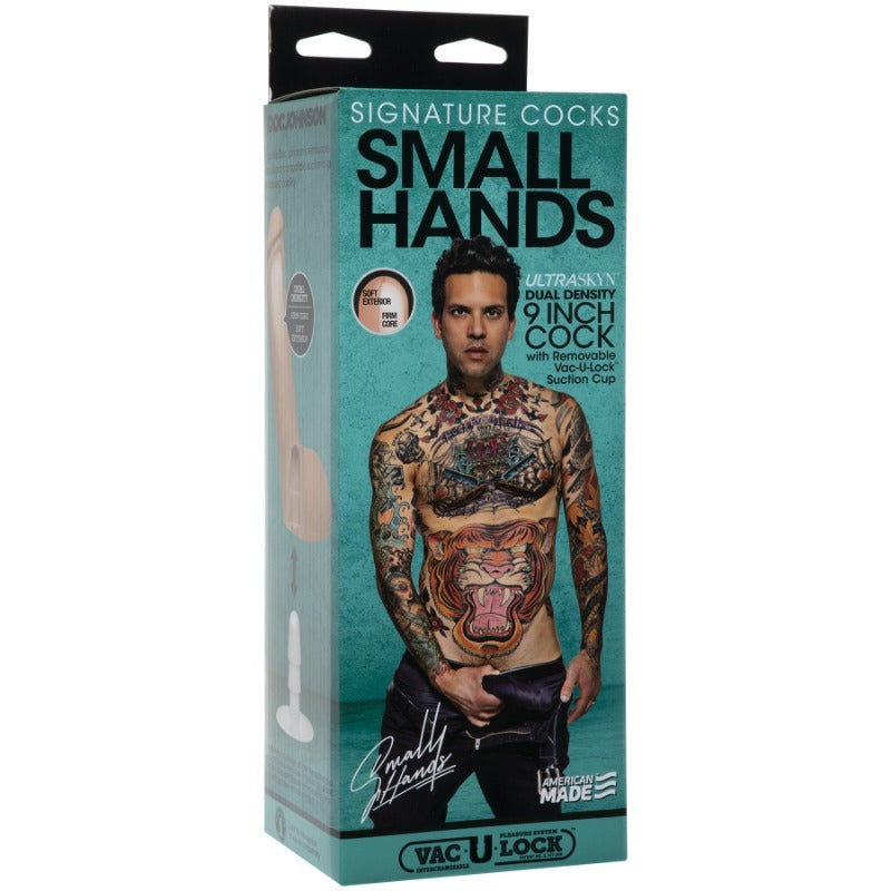 Hands Cock w/ Removable Vac-U-Lock Vanilla Dildo - Realistic Dildos