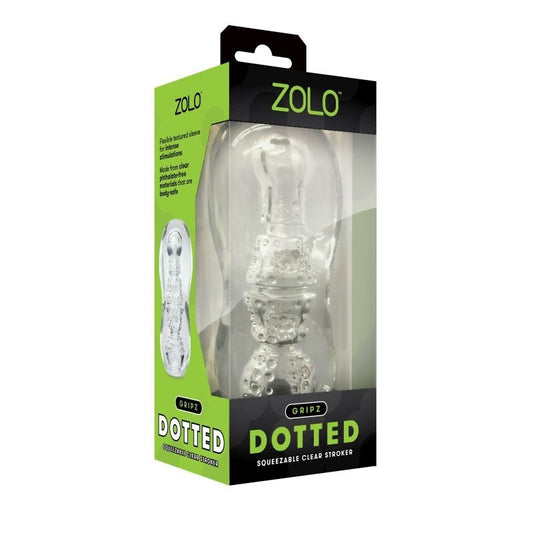 Zolo Gripz Dotted Masturbator by Xgen Products - Masturbators and Strokers
