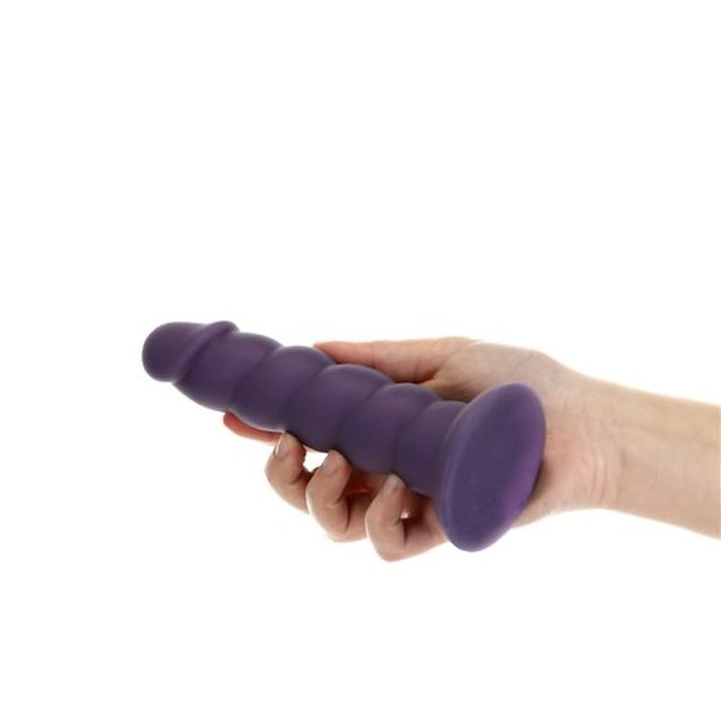 Unicorn Silicone Dildo Purple by BMS Factory - Realistic Dildos