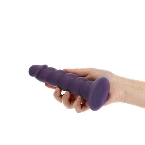 Unicorn Silicone Dildo Purple by BMS Factory - Realistic Dildos