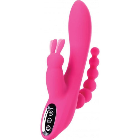 JOS Spanky Triple Stimulator Rabbit Vibrator by ToyFa - Rabbit Vibrators