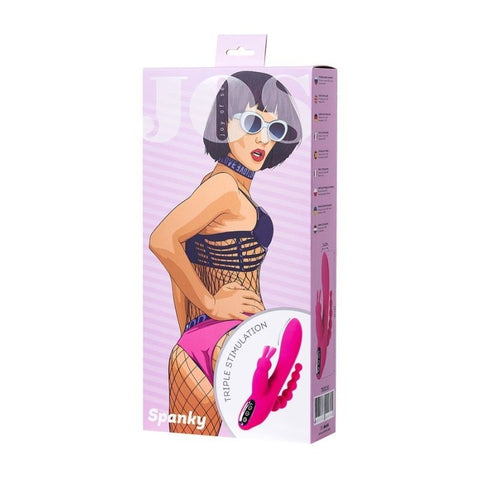 JOS Spanky Triple Stimulator Rabbit Vibrator by ToyFa - Rabbit Vibrators