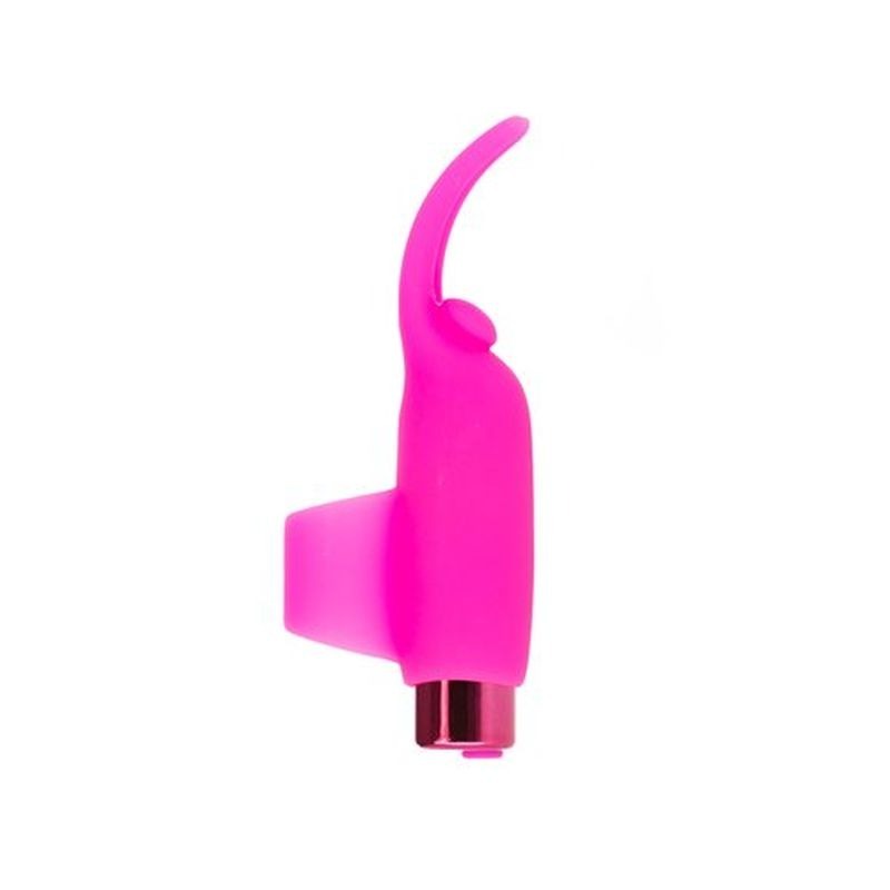 Power Bullet Teasing Tongue w/ Rechargeable Bullet - Finger and Tongue Vibrators