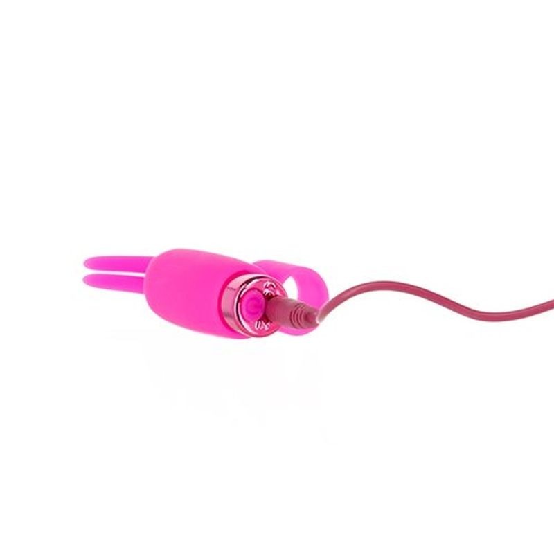 Power Bullet Teasing Tongue w/ Rechargeable Bullet - Finger and Tongue Vibrators