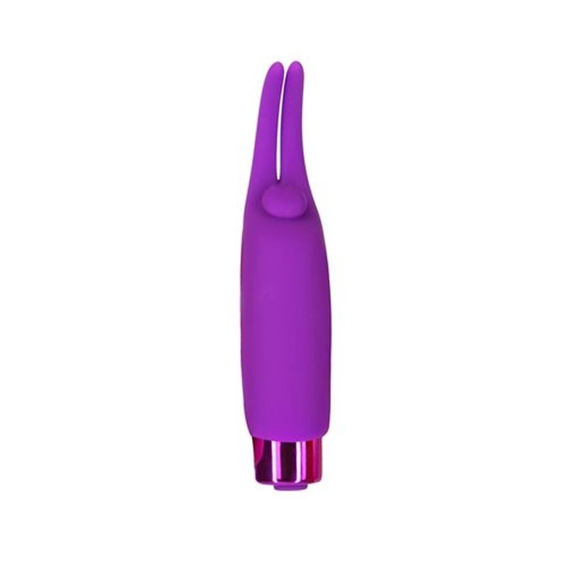 Power Bullet Teasing Tongue w/ Rechargeable Bullet - Finger and Tongue Vibrators