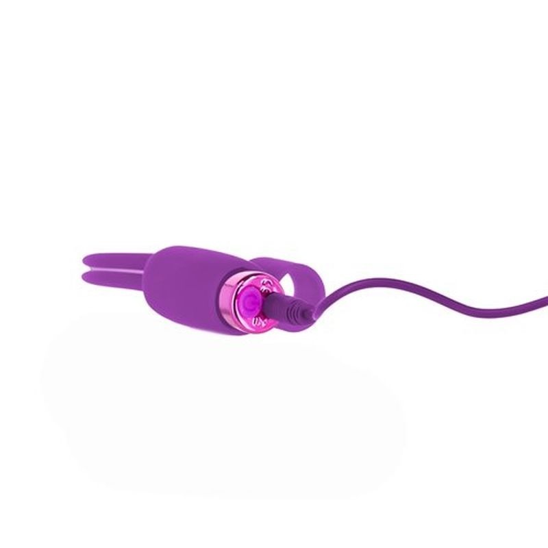Power Bullet Teasing Tongue w/ Rechargeable Bullet - Finger and Tongue Vibrators