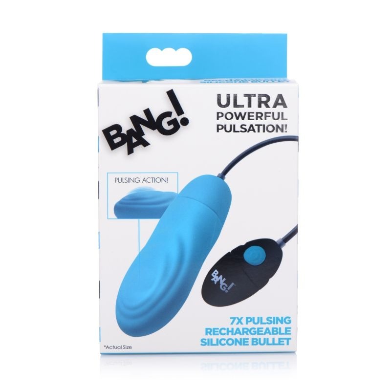 7X Pulsing Rechargeable Bullet by XR Brands - Bullet Vibrators
