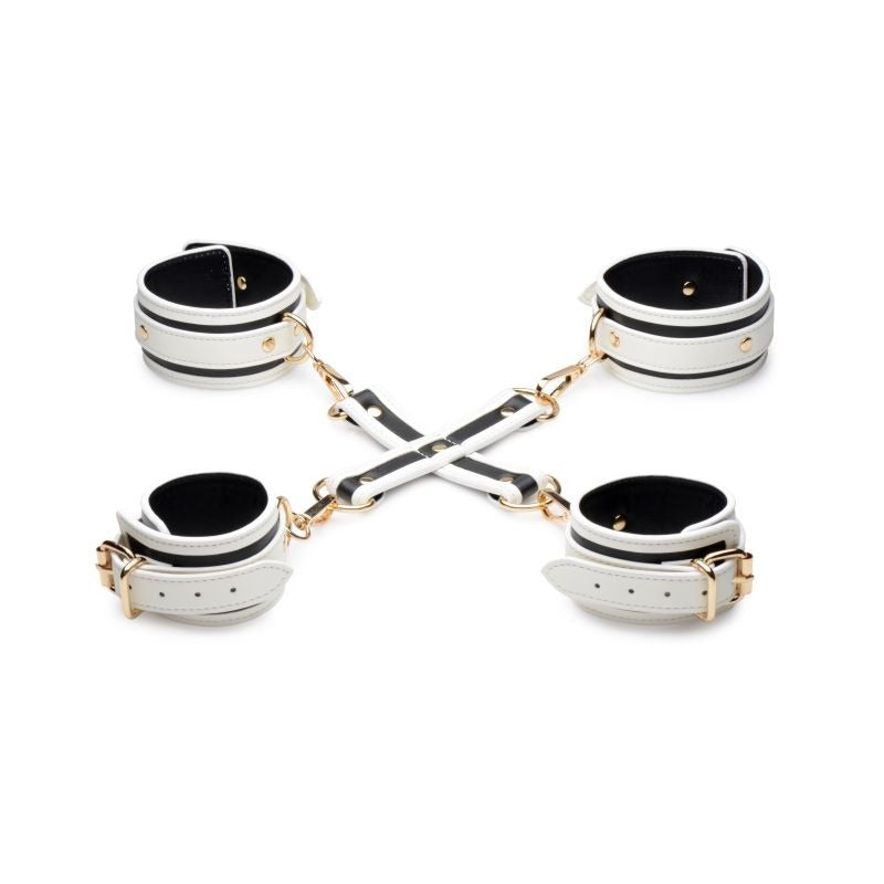 Kink In the Dark Glowing Hog Tie Set Fluro Restraints - Cuffs And Restraints