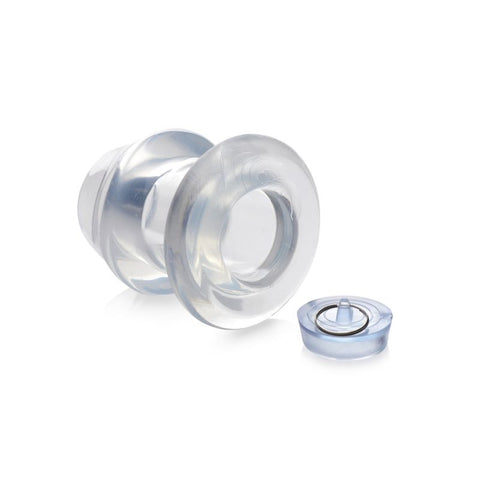 Master Series Ass Bung Clear Hollow Anal Dilator - Butt Plugs
