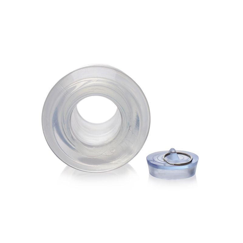 Master Series Ass Bung Clear Hollow Anal Dilator - Butt Plugs