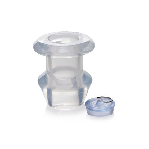 Master Series Ass Bung Clear Hollow Anal Dilator - Butt Plugs