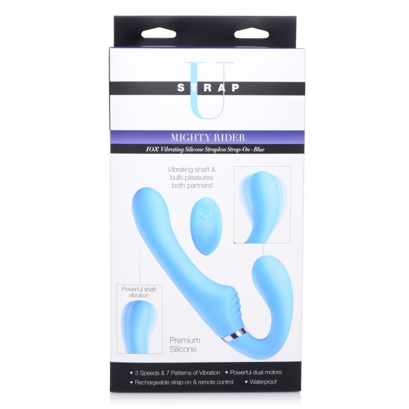 Mighty Rider 10X Strapless Strap-On by XR Brands - Strap On Sextoys