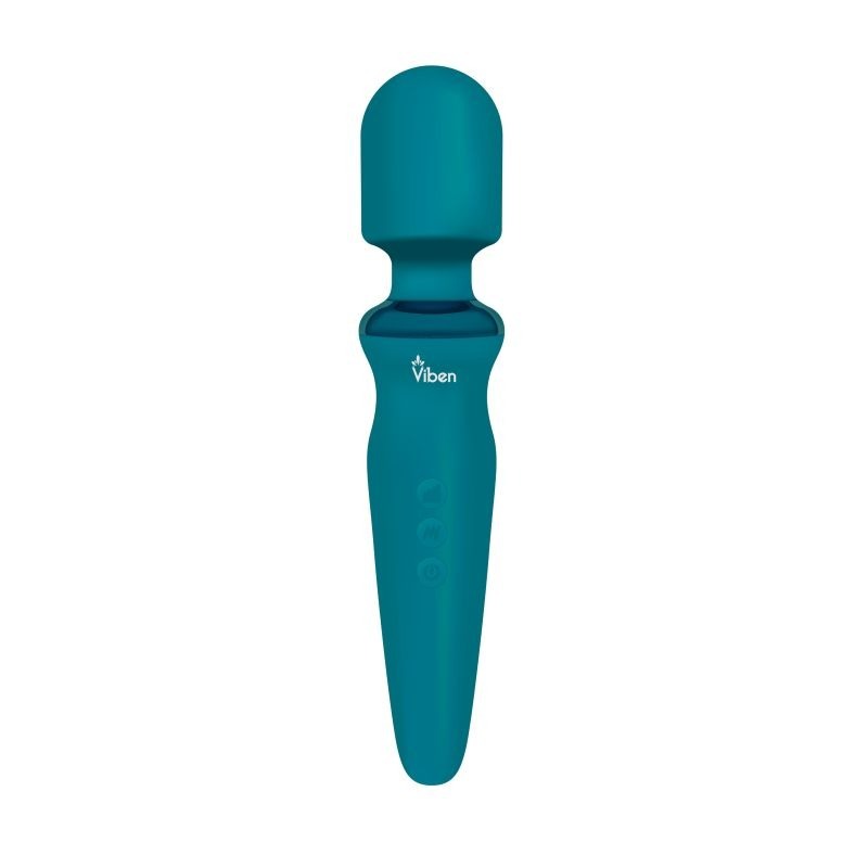 Fierce Rechargeable Wand Massager Ocean by Viben - Body Wands