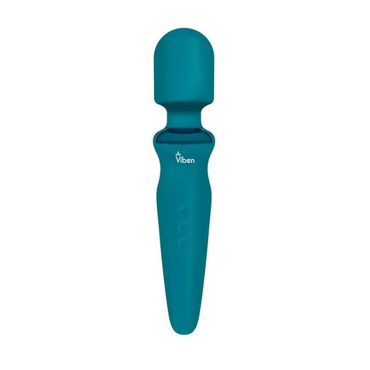 Fierce Rechargeable Wand Massager Ocean by Viben - Body Wands