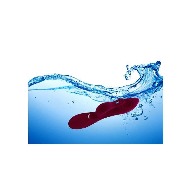 Pzazz Rechargeable Thumping Rabbit Ruby Rabbit Vibrator - Rabbit Vibrators