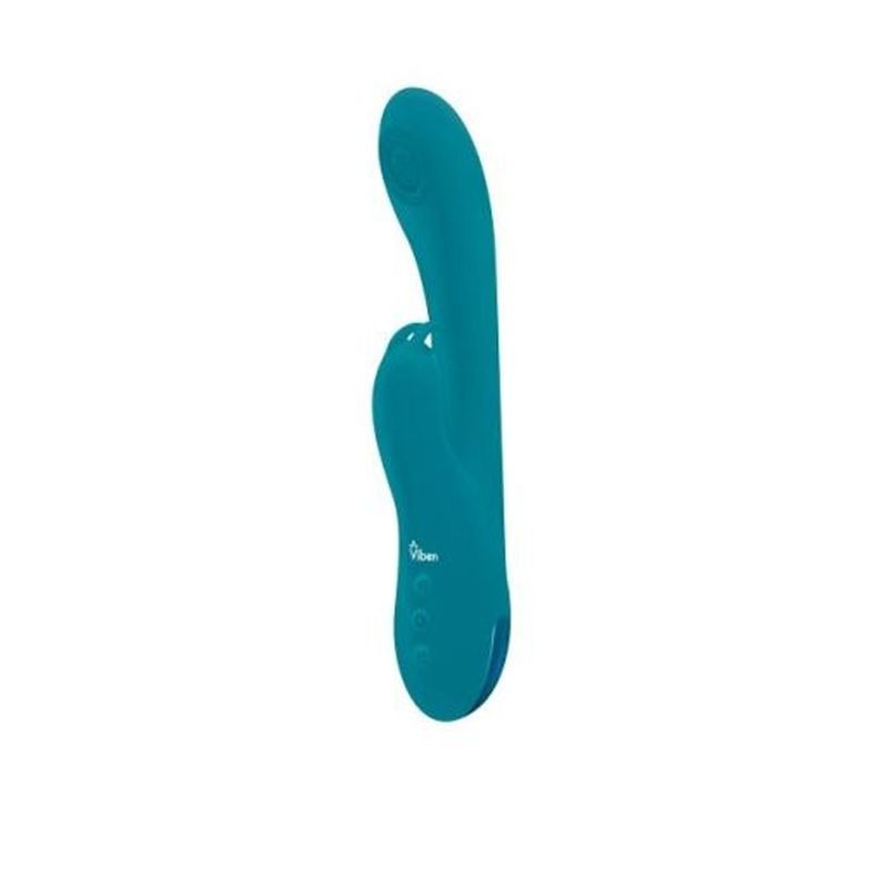 Razzle Rechargeable Thumping Rabbit Ocean Rabbit Vibrator - Rabbit Vibrators