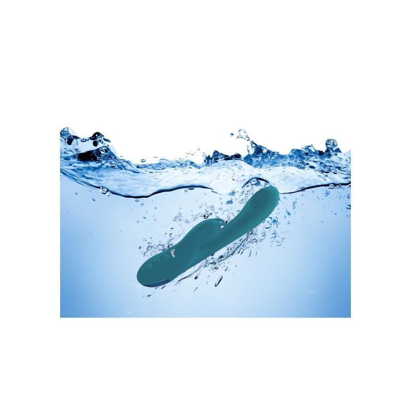 Razzle Rechargeable Thumping Rabbit Ocean Rabbit Vibrator - Rabbit Vibrators