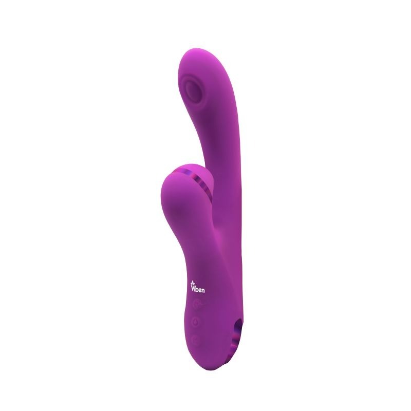 Dazzle Rechargeable Thumping Rabbit Berry Rabbit Vibrator - Rabbit Vibrators