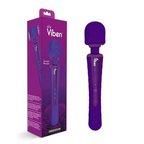 Obsession Rechargeable Wand Massager by Viben - Body Wands