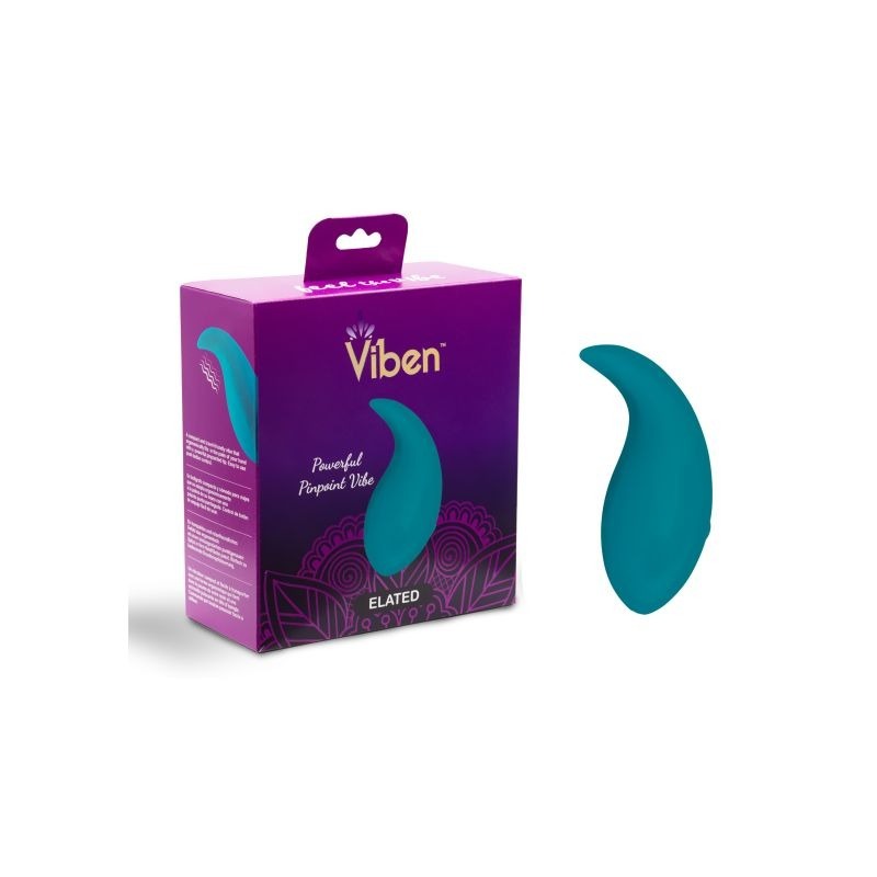 Elated Pinpoint Rechargeable Vibe Ocean Massager by Viben - Personal Massagers