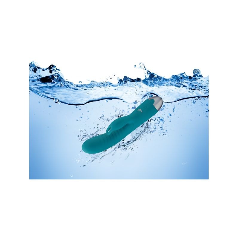 Alluring Come Hither Rabbit Vibe Ocean Rabbit Vibrator - Rabbit Vibrators