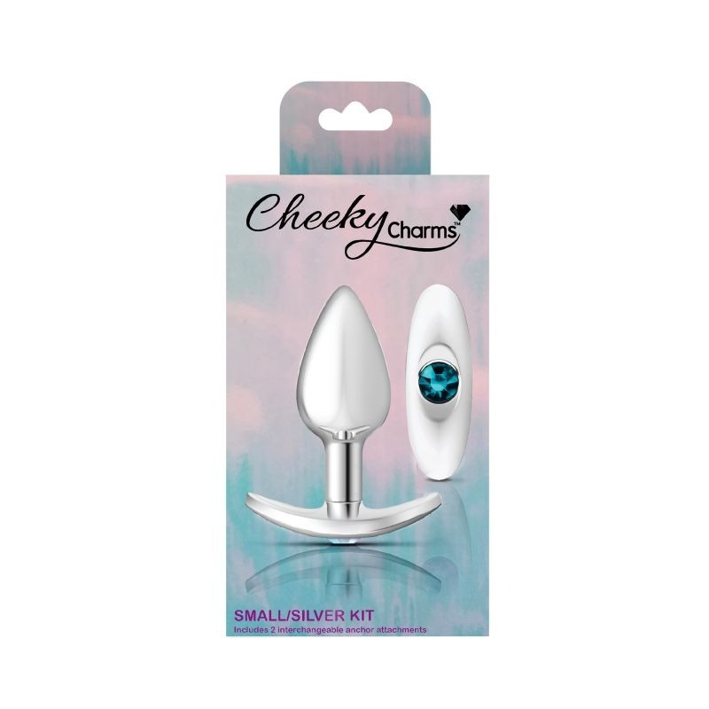 Cheeky Charms Anchor Butt Plug w/ and Jewel Kit by Viben - Butt Plugs