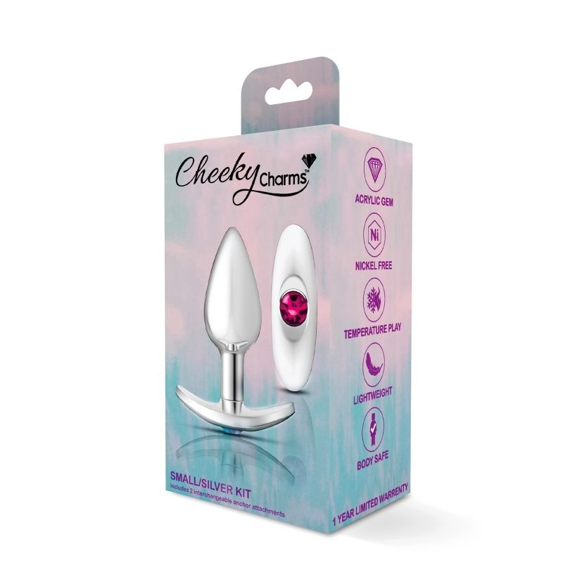 Cheeky Charms Anchor Butt Plug w/ and Jewel Kit by Viben - Butt Plugs