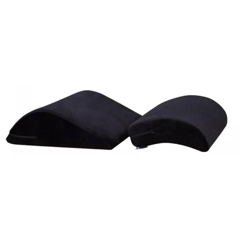 Kama Sutra Mebon Chaise Love Lounge Red With Black Pillows - Sex Furniture