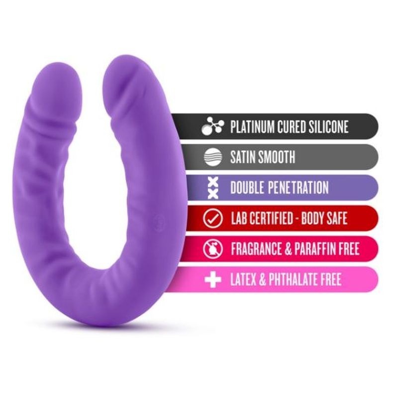 Ruse Silicone Double Dong by Blush Novelties - Double Ender