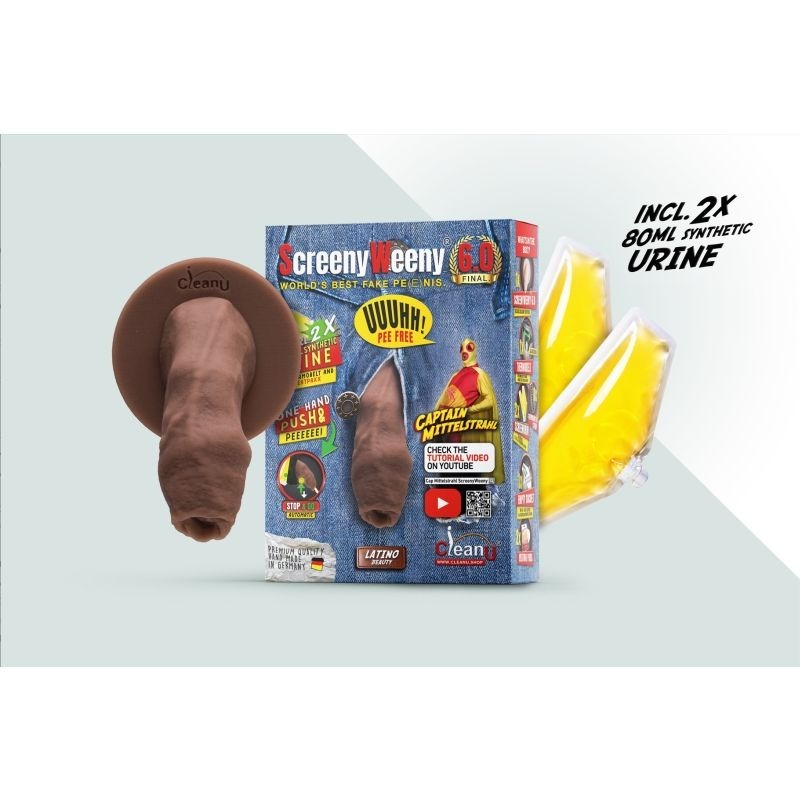 Screeny Weeny 6.0 Uncut Nordic Realistic Dildo by CleanU - Realistic Dildos