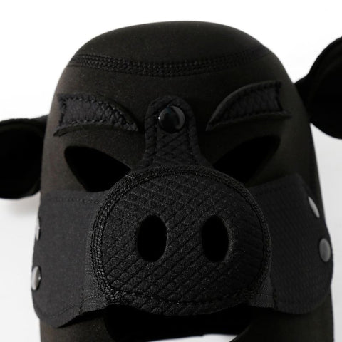 Neoprene Pig Mask by Daytona - Bondage Hoods