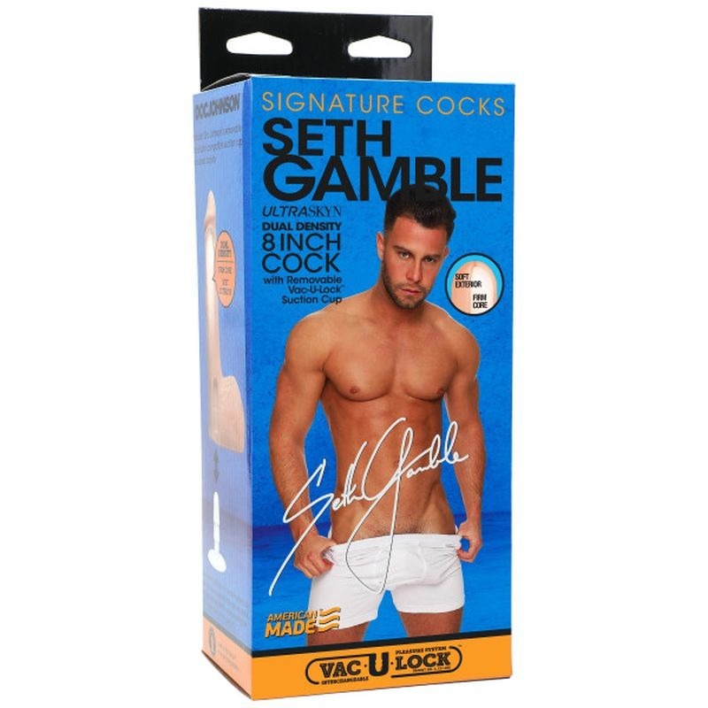Seth Gamble Ultraskyn Cock Vanilla Realistic Dildo - Realistic Dildos