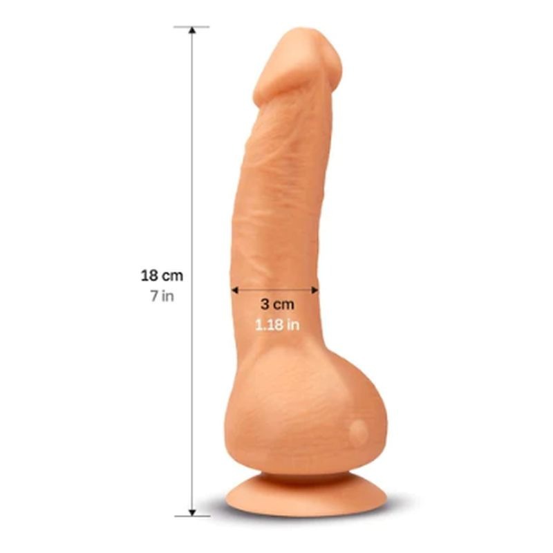 MINI Flesh Realistic Dildo with Suction Cup by Gvibe - Realistic Dildos
