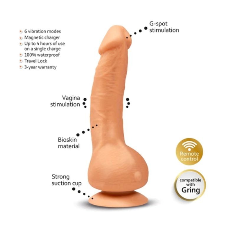 MINI Flesh Realistic Dildo with Suction Cup by Gvibe - Realistic Dildos