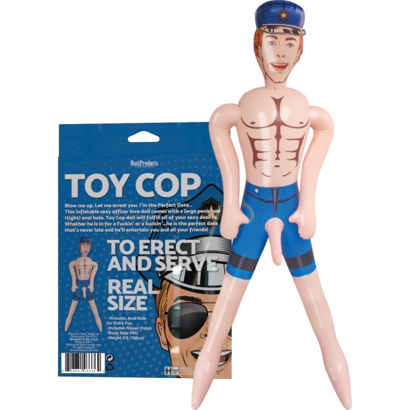 Top Cop Inflatable Doll Love Doll by Hott Products - Love Dolls