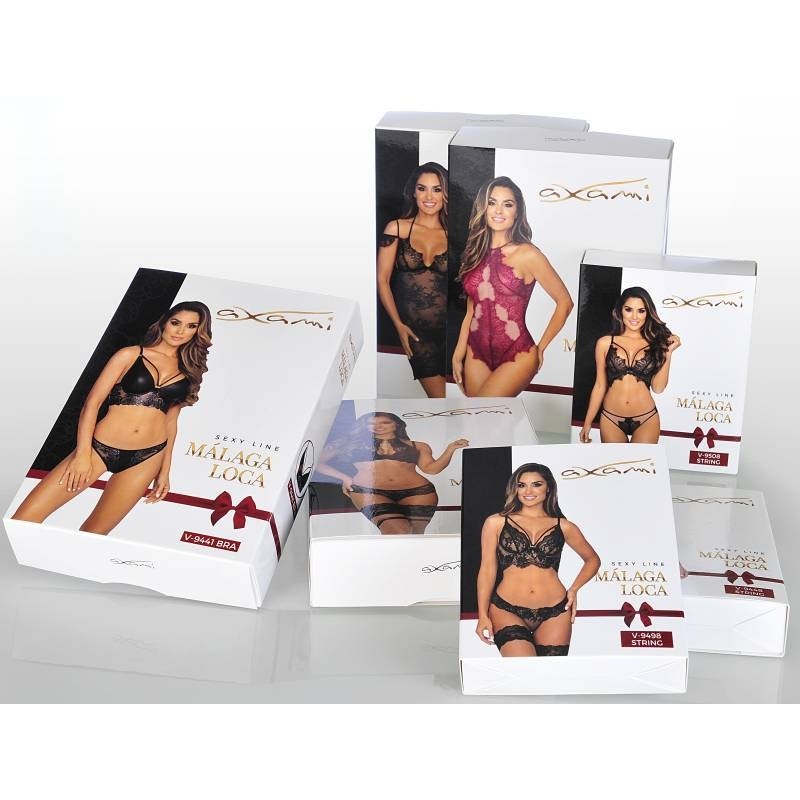 Floral Lace Thong Panties by Axami Lingerie - G-Strings, Panties and Shorts