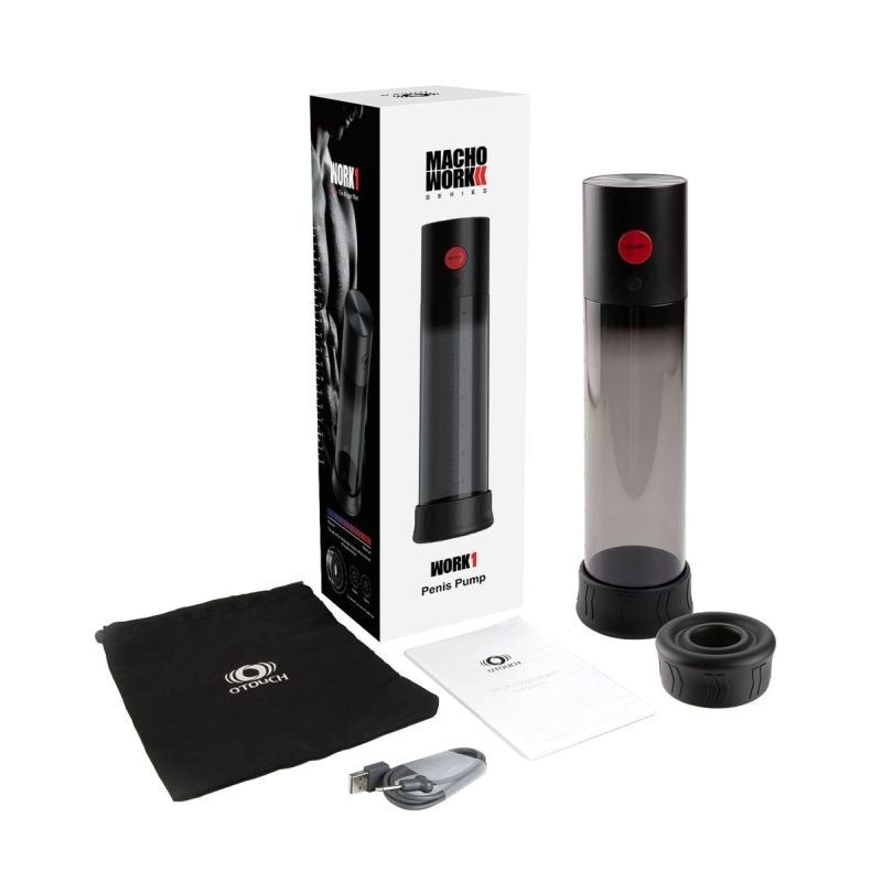 Macho Work 1 Pump by OTouch - Penis Pumps And Stretchers