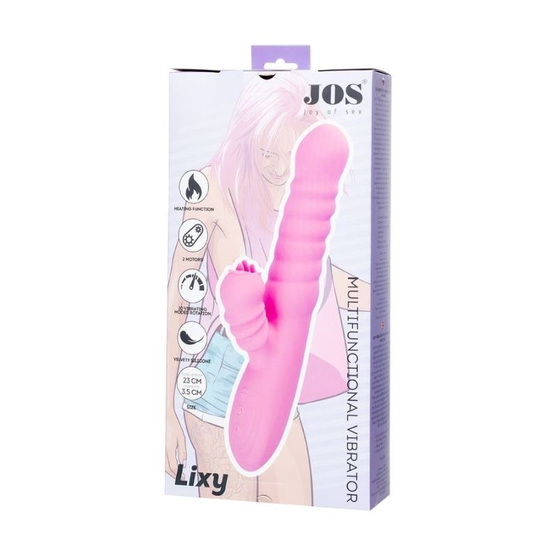 JOS Lixy Heating and Rotating Petal Tickler by ToyFa - Rabbit Vibrators