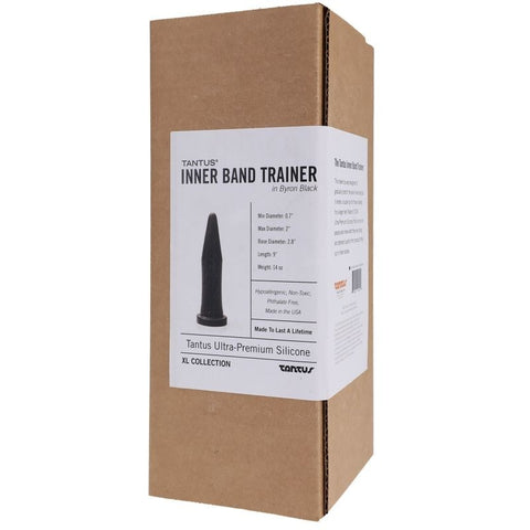 Inner Band Trainer Onyx Anal Dildo by Tantus - Anal Dildos