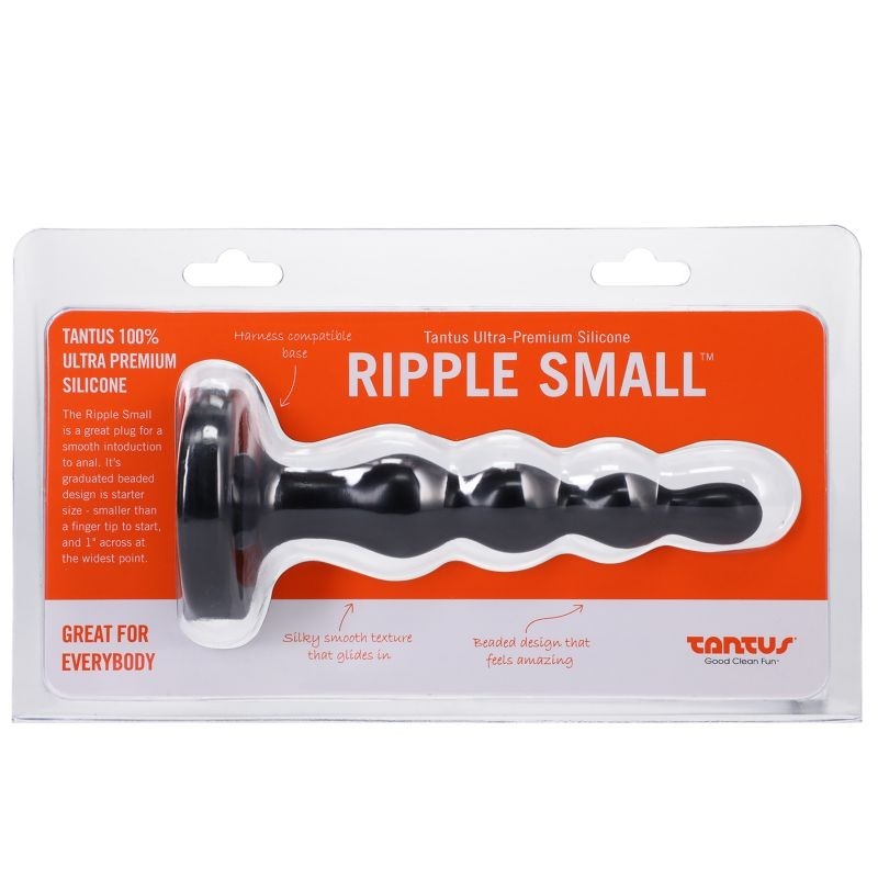 Ripple Onyx Anal Dildo by Tantus - Anal Dildos
