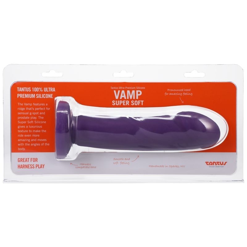 Vamp Soft Dildo Amethyst by Tantus - Realistic Dildos