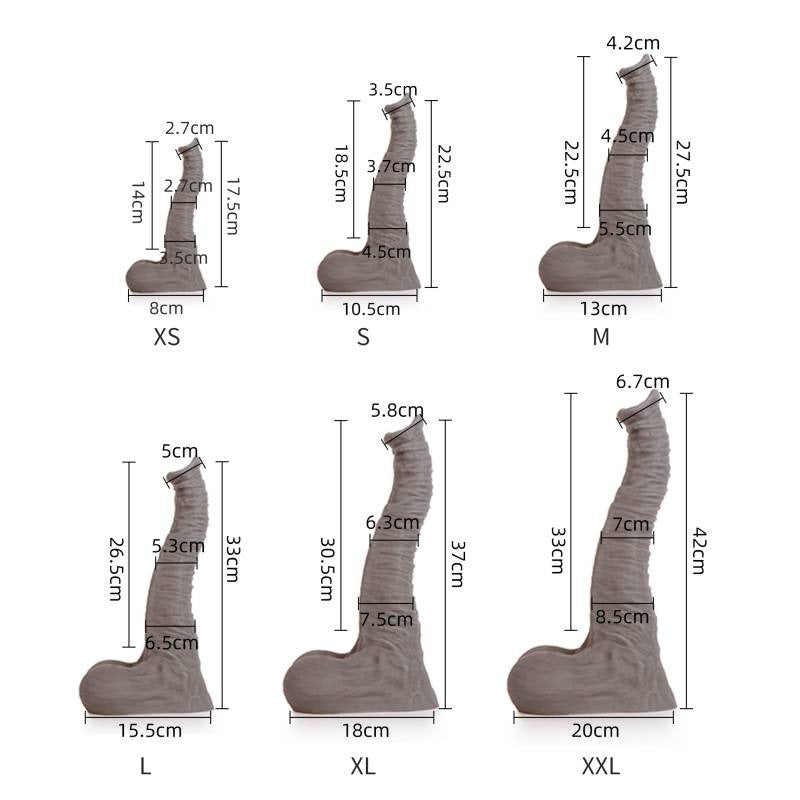 Dexter Medium Liquid Silicone Dildo by Sport Fucker - Non-Realistic Dildos