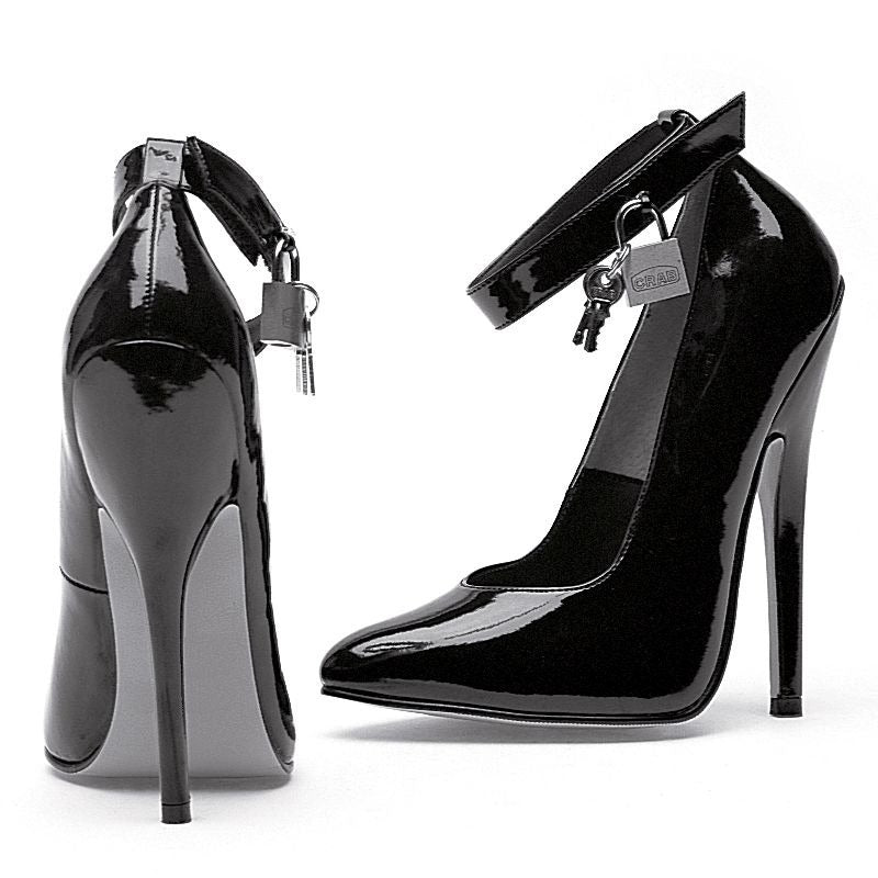 Fetish Pump w/ Lock and Key by Ellie Shoes - Womens Footwear