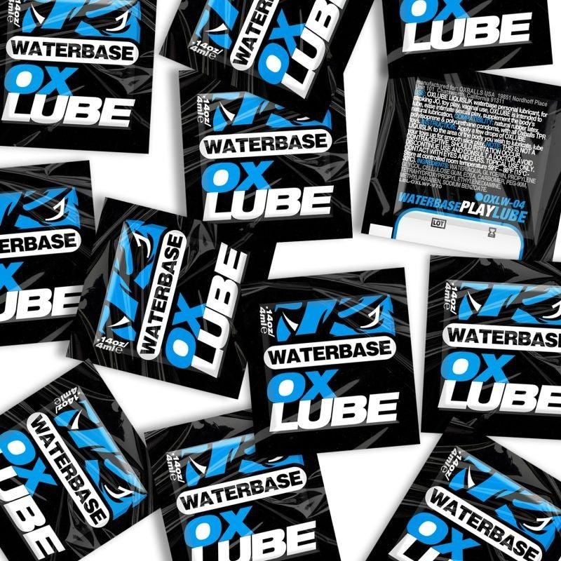 LIQUISLIK Waterbased OXLube Sachets Water Based Lube - Water Based Lubes