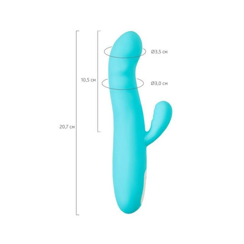 JOS Merry Swirl Rotating Shaft Rabbit Vibrator by ToyFa - Rabbit Vibrators